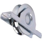 Roue encastr�e gorge ronde - diam�tre 80 mm - pour rail 16 mm - torbel industrie