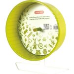 Roue dexercice zolux pour rongeur - avec pied - mtal - vert - 20 cm - 206727