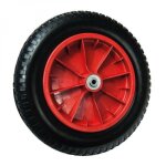 Roue gonflable pour brouette - 36 x 8. 5 cm - alésage 10 mm - linxor Roue gonflable pour brouette - 36 x 8. 5 cm - alésage 10 mm - linxor