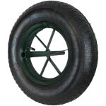 Roue gonflable pour brouette 36. 5 x 8 cm - axe 20 mm - linxor