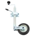 Roue jockey - tube acier 35mm - jante métal - bride de fixation acier diam. 35mm - compatible tous types ... Roue jockey - tube acier 35mm - jante métal - bride de fixation acier diam. 35mm - compatible tous types ...