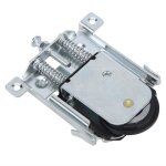 Roue de porte - tbest - poulie de came - alliage de haute qualit - ajustable - durable