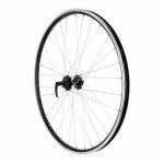 Roue de v�lo vtc avant aluminium moyeu disc 6 trous shimano velox disc - v - b m240 - noir - 700 x 35 ...