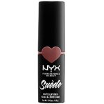 Rouge  lvres - nyx professional makeup - suede matte lipstick - fini mat - teinte brunch me - tui ...