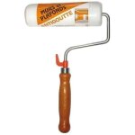 Rouleau anti - goutte - savy - 250 mm - fibres antigoutte - manche en bois verni