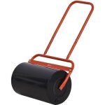Outsunny - rouleau à gazon jardin - acier - 59x32x113cm - rouge et noir Outsunny - rouleau à gazon jardin - acier - 59x32x113cm - rouge et noir
