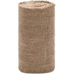 Rouleau de jute - vidaxl - 025x50 m - 100% naturel - d�coration int�rieure - artisanat