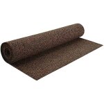 Rouleau de lige en caoutchouc - vidaxl - 100x500 cm - 5 mm - isolation thermique - insonorisation