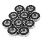Roulement à billes 10pcs roulements à billes profonds scellés en caoutchouc durable 6001 - 2rs (12x28x8mm) ... Roulement à billes 10pcs roulements à billes profonds scellés en caoutchouc durable 6001 - 2rs (12x28x8mm) ...