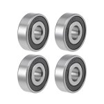 Roulement de roue sourcing map 6202 - 16 - 2rs roulement billes 16mm id 35mm od 11mm al�sage double scell� ...