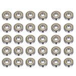Roulements  billes en mtal 608rs - abec - 9 double gorge profonde scelle pour skateboards roller patins ...