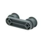 Roulette (pour panier avec support) lave - vaisselle 698412505 smeg whirlpool bauknecht ariston hotpoint ...