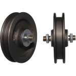 Roulette porte coulissante - nr. 500 - 120mm - noir - roulements � rouleaux - vendu � lunit�