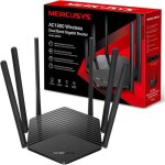 Routeur wifi bi - bande ac1900mbps - mercusys mr50g - 6 antennes externes - 2 ports lan gigabit + 1 port ...