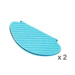 Accessoire de nettoyage - rowenta - zr690202 - 2 serpillres microfibre - lavables - compatible robots ...