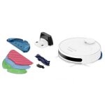 Rowenta aspirateur robot laveur aspire et lave navigation personnalise connect kit animal et allergie ...