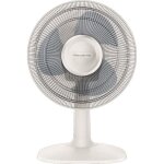 Rowenta essential + ventilateur de table 30 cm dbit dair puissant 3 vitesses compact oscillation et ...