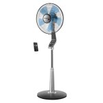 Rowenta�ventilateur sur pied�puissant silencieux t�l�commande�5�vitesses�hauteur r�glable vu5670f2