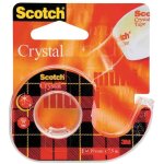 Ruban adhésif - scotch - crystal clear 600 - 12mm x 10m - transparent - plastique Ruban adhésif - scotch - crystal clear 600 - 12mm x 10m - transparent - plastique