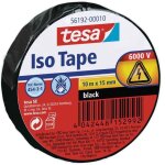 Ruban isolant - tesa - iso tape - pvc - 15 mm x 10 m - noir