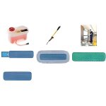 Rubbermaid hygen frange de lavage r050650