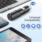 Rumocovo microscope numrique wifi 1000x, appareil portable sans fil android ios app 50 - 1000x zoom ...