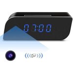 Rumocovo� mini cam�ra espion sans fil 1080p hd ip horloge secr�te wifi alarme enregistreur de s�curit� ...