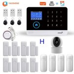 Syst�me dalarme de s�curit� - rumocovo - version 2 - wifi gsm - d�tecteur de mouvements - 100 zones