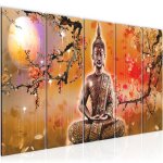 Runa art tableau décoration murale bouddha feng shui 150x60 cm - 5 panneaux deco toile prêt à accrocher ... Runa art tableau décoration murale bouddha feng shui 150x60 cm - 5 panneaux deco toile prêt à accrocher ...