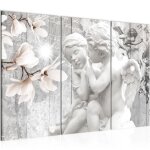 Runa art tableau dcoration murale fleurs dange 120x80 cm - 3 panneaux deco toile prt  accrocher 005931c ...