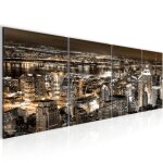 Runa art tableau décoration murale la ville de new york 160x50 cm - 4 panneaux deco toile prêt à accrocher ... Runa art tableau décoration murale la ville de new york 160x50 cm - 4 panneaux deco toile prêt à accrocher ...