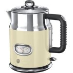 Russell hobbs 21670 - 70 - bouilloire retro - 17 l - 2400 w - creme