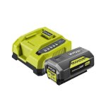Ryobi - 1 batterie lithium + 36v maxpower 40 ah et 1 chargeur rapide 60 a - ry36bc60a - 140