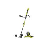Ryobi - dbroussailleuse 36v -  fil 1 x 165 mm - lame 3 dents tri - arc + ? 26 cm - vendue sans batterie ...