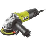 Ryobi - meuleuse dangle 800 w diam. 125 mm - 12 000 tr / min - livre avec 1 disque mtal 125 mm et 1 ...
