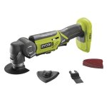 Ryobi - multitool 18v one + - oscil. 32� - 1 lame bois - m�tal & 1 lame bois 1 plateau de pon�age et ...