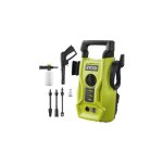 Ryobi - nettoyeur haute pression 1400 w - 110 bars - 390 l - flexible 5 m pvc - lances vario & turbo ...