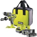 Ryobi - perceuse à percussion brushless 18v one + - 85 nm - mandrin métal 13mm - 2 batteries 5 ah & 2 ... Ryobi - perceuse à percussion brushless 18v one + - 85 nm - mandrin métal 13mm - 2 batteries 5 ah & 2 ...
