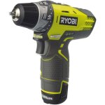 Ryobi - perceuse - visseuse 12v - 2 vitesses - 30 nm - 24 positions - mandrin 10 mm - 2 batteries 20 ...