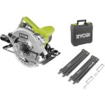Ryobi - scie circulaire 1600 w - 190 x 16 mm - 66 mm  90 - laser - livr en coffret lame 24 dents & ...