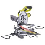 Ryobi - scie à coupe d?onglets radiale 1 500 w - lame 216 mm 48 dents - capacité 70 x 270 mm à 90° - ... Ryobi - scie à coupe d?onglets radiale 1 500 w - lame 216 mm 48 dents - capacité 70 x 270 mm à 90° - ...