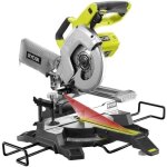 Ryobi - scie à onglets radiale 216 mm 18v one + - capacité 70 x 270 mm à 90° - guidage laser - avec 1 ... Ryobi - scie à onglets radiale 216 mm 18v one + - capacité 70 x 270 mm à 90° - guidage laser - avec 1 ...