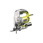 Ryobi - scie sauteuse 680 w - 500 - 3 100 cp / min - 105 mm bois + coffret buse d?aspiration 5 lames ...