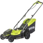 Ryobi - tondeuse pousse 18v one + -  coupe 33 cm - ramassage et mulching - 1 batterie 18v 40 ah et ...
