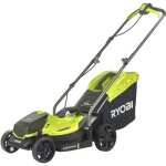 Ryobi - tondeuse pousse 18v one + -  coupe 33 cm - ramassage et mulching - vendue sans batterie ni ...