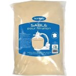 Sable de filtration pour piscine - sunbay - granulom�tre 05 - 2mm - 25kg