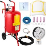 Sableuse mobile 40l - vevor - appareil de sablage - machine de sablage avec tube 25m et accessoires Sableuse mobile 40l - vevor - appareil de sablage - machine de sablage avec tube 25m et accessoires