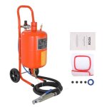 Sableuse - vevor - 340 x 345 x 770 mm haute pression capacit� r�servoir 1892 l 60 - 110 psi avec 4 buses ...