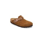 Sabot pour adulte boston - birkenstock - marron - cuir - homme Sabot pour adulte boston - birkenstock - marron - cuir - homme