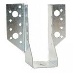 Sabot  ailes extrieur sae300 / 50 / 2 - simpson strong - tie - dimensions 50x125x2mm - acier galvanis ...